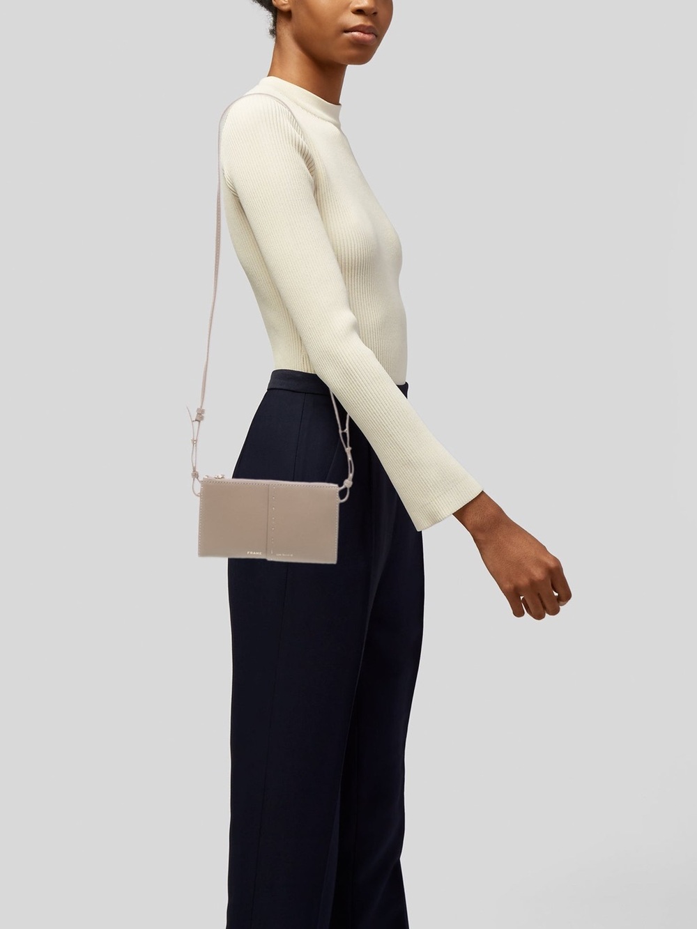 FRAME Leather Crossbody Bag